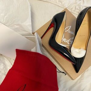 Christian Louboutin black heels